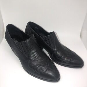 Silent D Booties Tarvita 39 Black Western Cowboy Boots